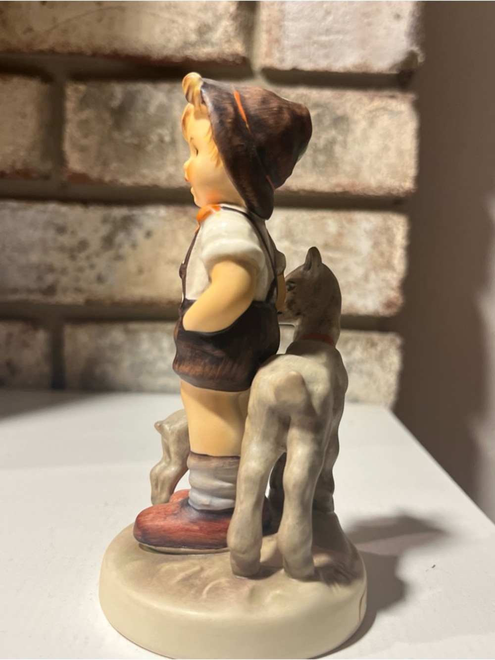 Vintage MJ Hummel Figurine #200 /0 “Little Goat Herder” 4.5 Inch Goebel Germany - Picture 4 of 8